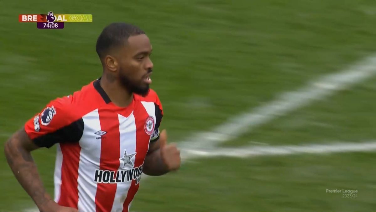 گل اول برنتفورد به لیورپول (تونی)