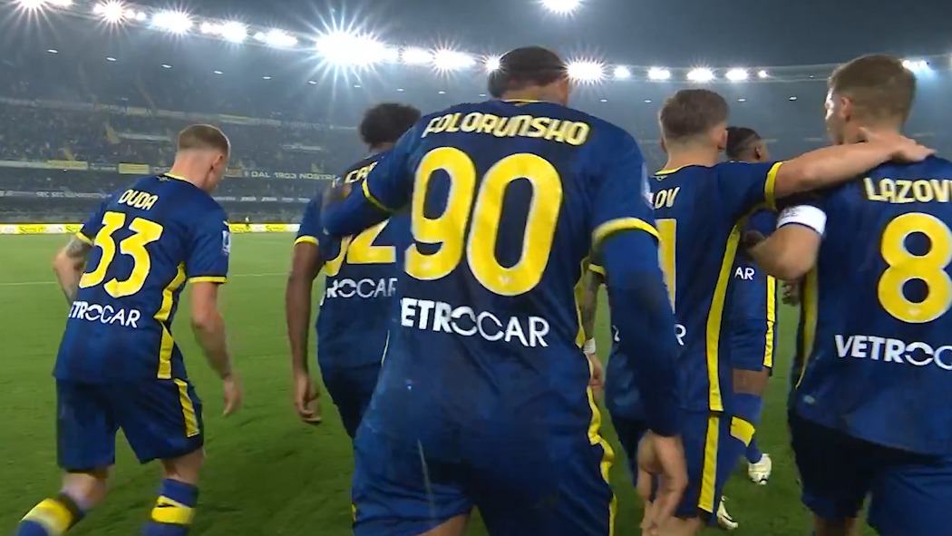 گل اول هلاس ورونا به یوونتوس (فولورنشو)