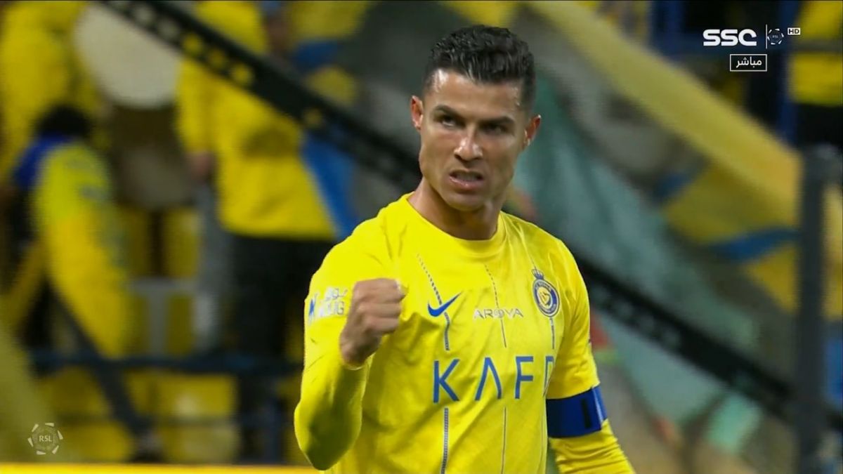 گل اول النصر به الفتح (کریستیانو رونالدو)