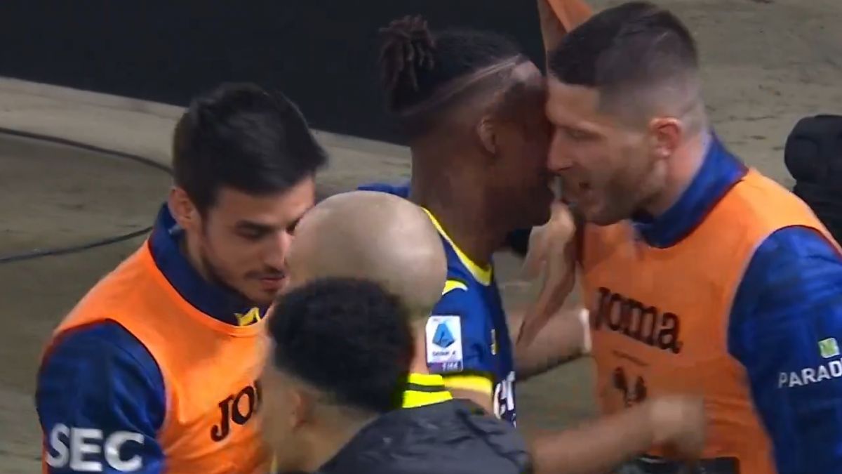 گل دوم هلاس ورونا به یوونتوس (نوزلین)