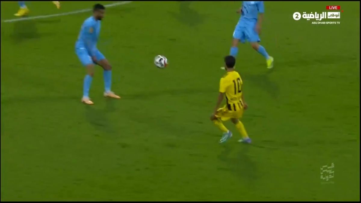 گل اول الاتحاد کلبا به دیبا (پاس گل زیبای مهدی قایدی)