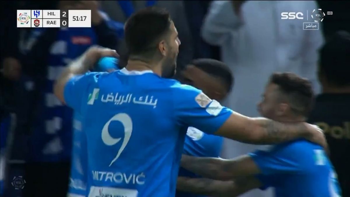 گل سوم الهلال به الرائد (کولیبالی)