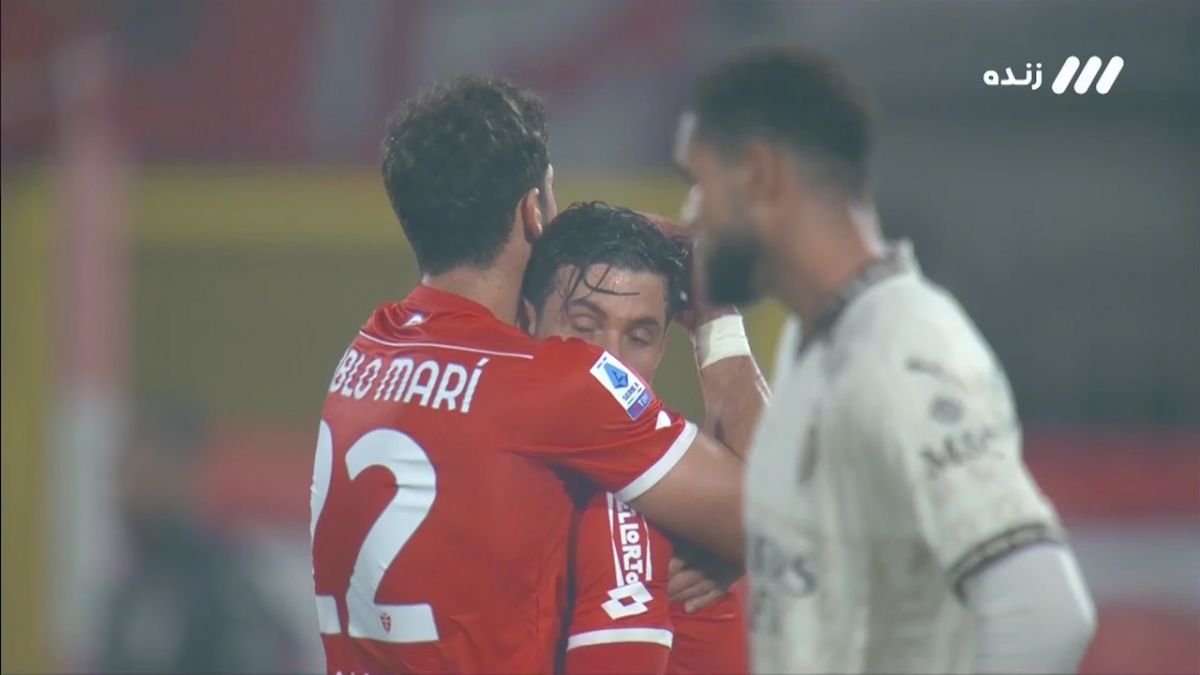 گل چهارم مونزا به میلان (کولومبو)