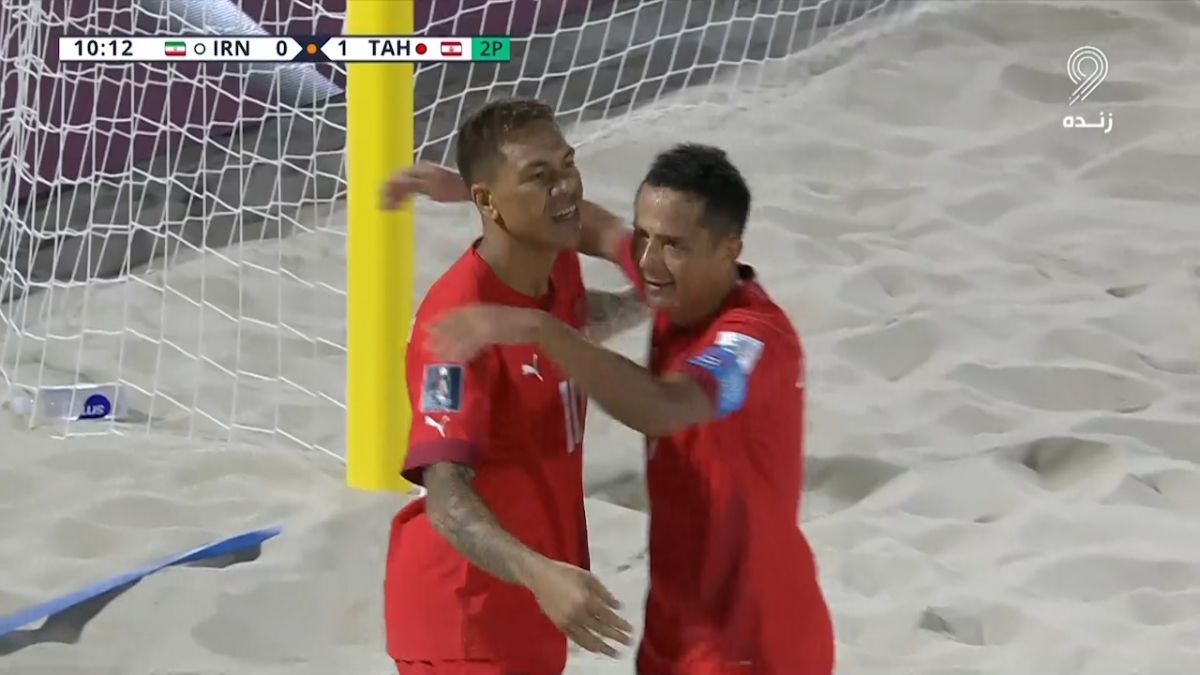 گل اول ساحلی تاهیتی به ایران