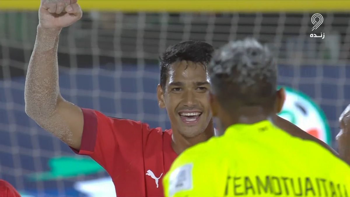 گل دوم ساحلی تاهیتی به ایران