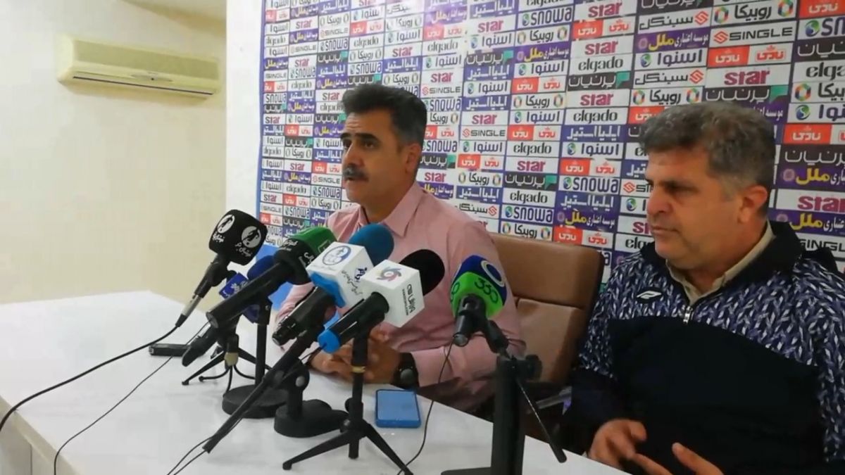 اختصاصی/ کنفرانس خبری سرمربیان پس از بازی استقلال خوزستان 3-2 آلومینیوم اراک