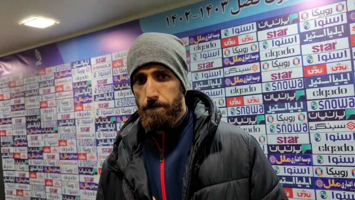 اختصاصی/ گفت و گوی خبرنگاران با فرشاد فرجی در پایان بازی پرسپولیس و تراکتور