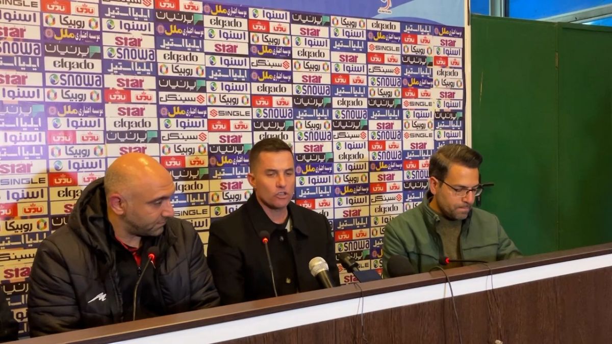 اختصاصی/ نشست خبری اوسمار سرمربی پرسپولیس بعد از برد برابر تراکتور