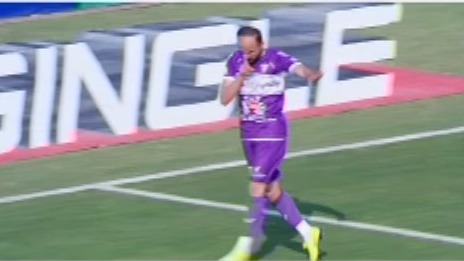 گل اول هوادار به شمس آذر قزوین (کریم اسلامی)