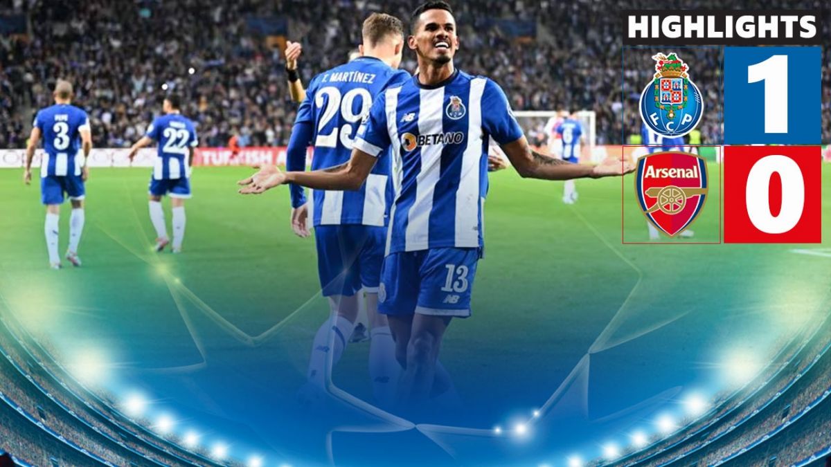 خلاصه بازی پورتو 1-0 آرسنال (سوپرگل گالنو)