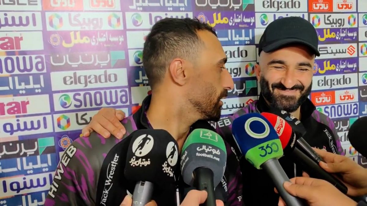 اختصاصی/ صحبت های بازیکنان هوادار بعد از بازی با شمس آذر