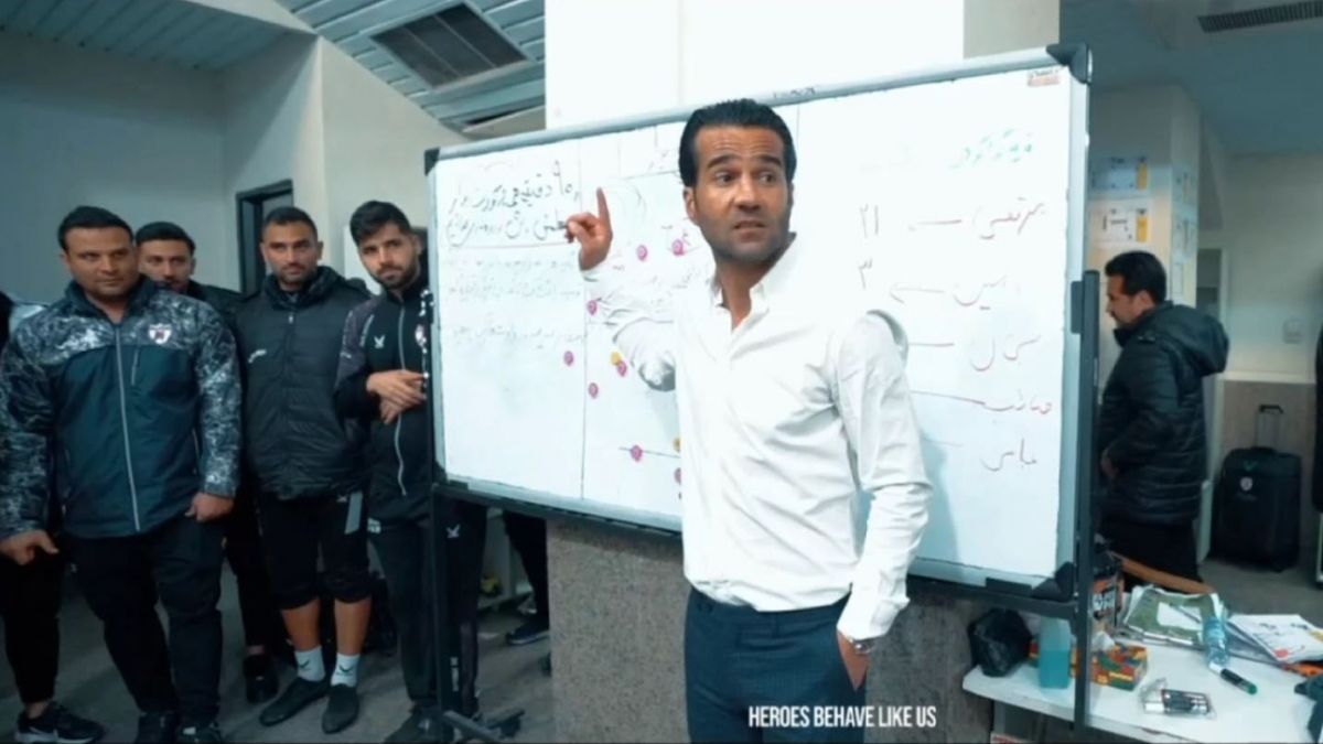 حواشی پیروزی هوادار با مسعود شجاعی مقابل شمس آذر از زاویه دوربین این باشگاه