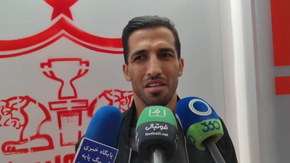 اختصاصی/ صحبتهای وحید امیری در حاشیه جشن قهرمانی تیم نوجوانان پرسپولیس