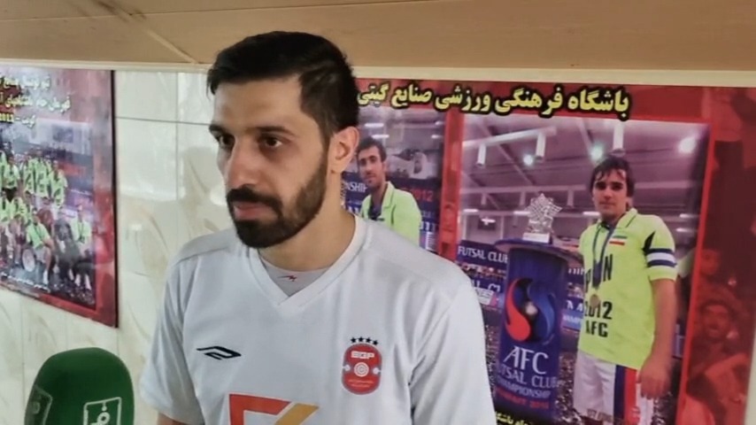 اختصاصی/ مصاحبه سنگ سفیدی کاپیتان تیم فوتسال گیتی پسند پس از قهرمانی در لیگ برتر