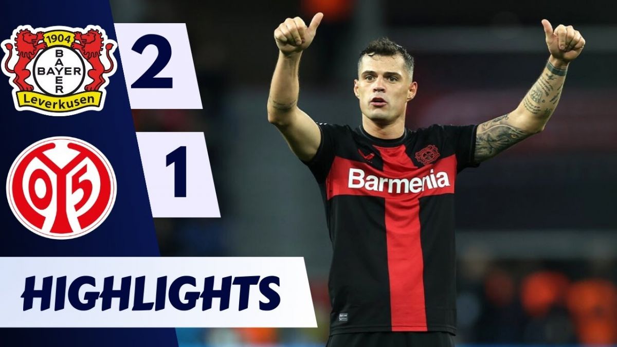 خلاصه بازی بایر لورکوزن 2-1 ماینتس (اشتباه وحشتناک دروازه بان ماینتس)