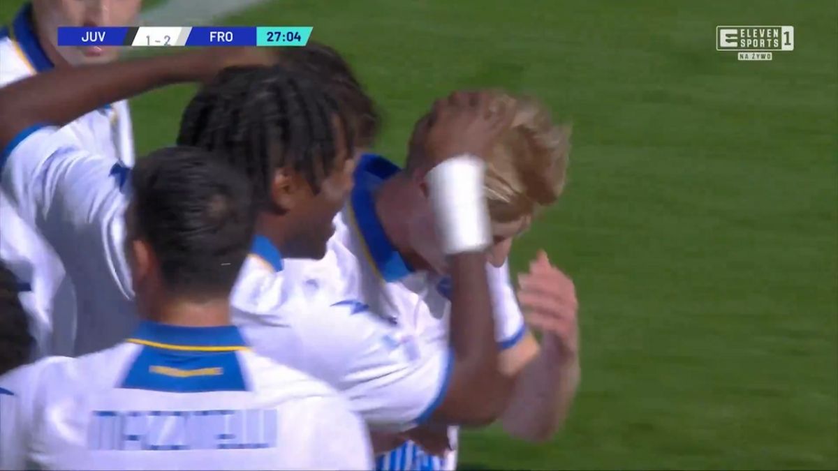 گل دوم فروزینونه به یوونتوس (برشیانینی)