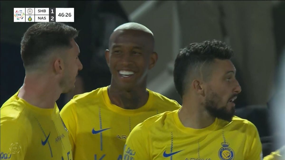 گل دوم النصر به الشباب (تالیسکا)