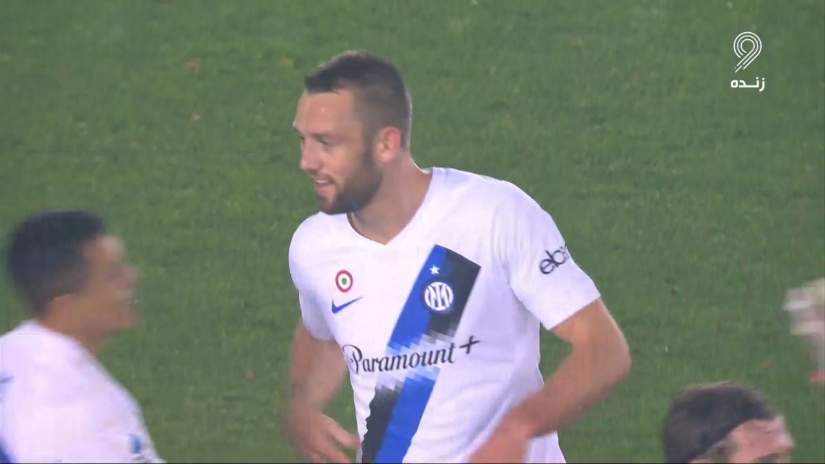 گل چهارم اینتر به لچه (استفان دی فرای)