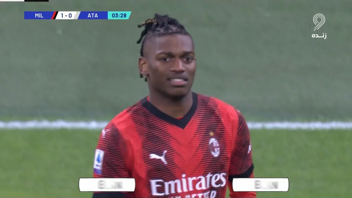 گل اول میلان به آتالانتا (سوپرگل رافائل لیائو)