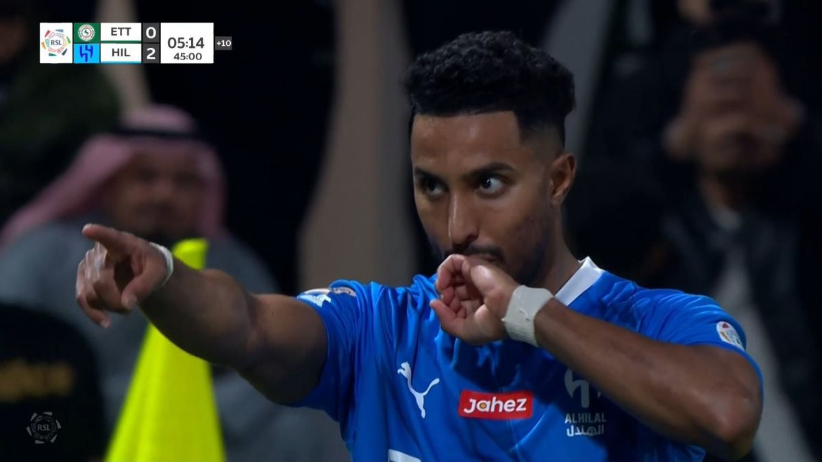 گل دوم الهلال به الاتفاق (سالم الدوساری)