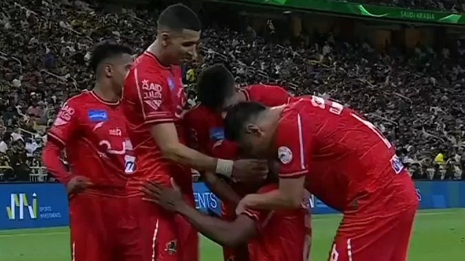 گل اول الوحده عربستان به الاتحاد (ایگالو)