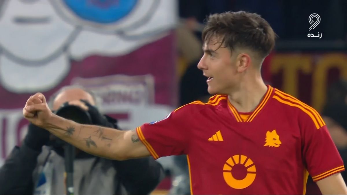 گل سوم رم به تورینو (هت تریک دیبالا)