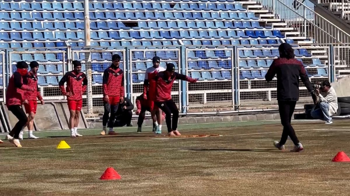 اختصاصی/ لحظاتی از تمرین امروز تراکتور که آخرین تمرین این تیم پیش از مصاف با استقلال خوزستان است