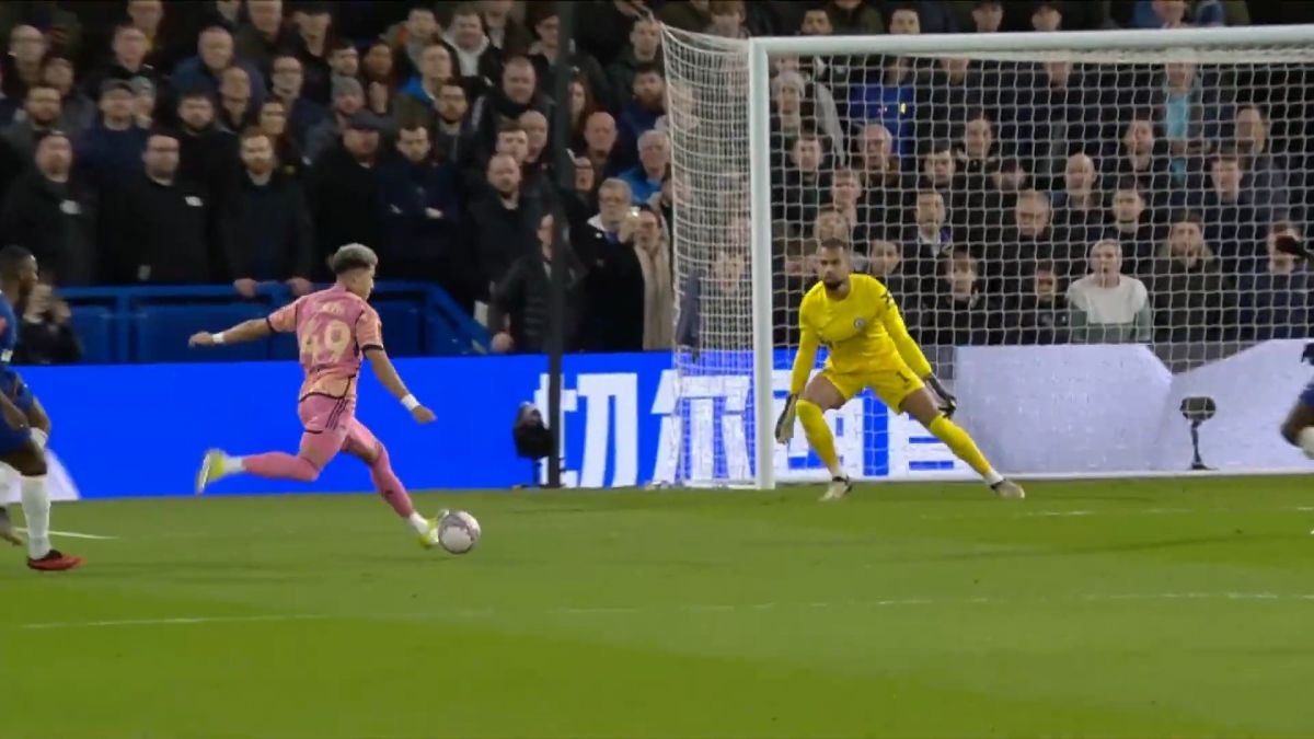 گل اول لیدز به چلسی (ماتیاس فرناندز)
