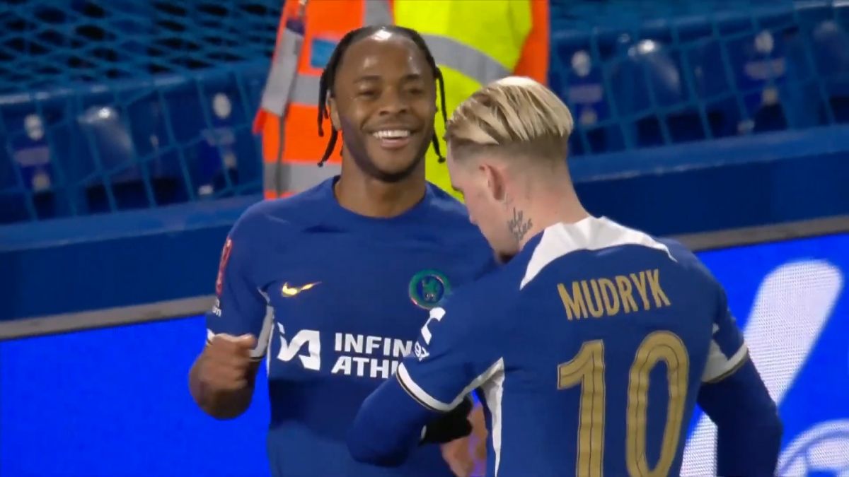 گل دوم چلسی به لیدز (مودریک)