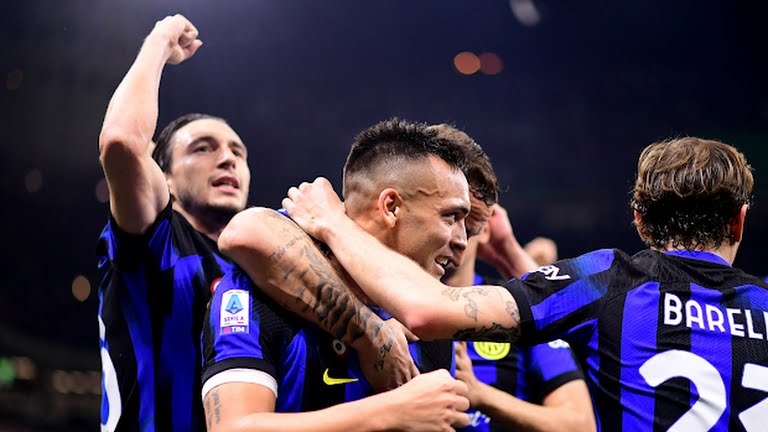 گل اول اینتر به آتالانتا (دارمیان)