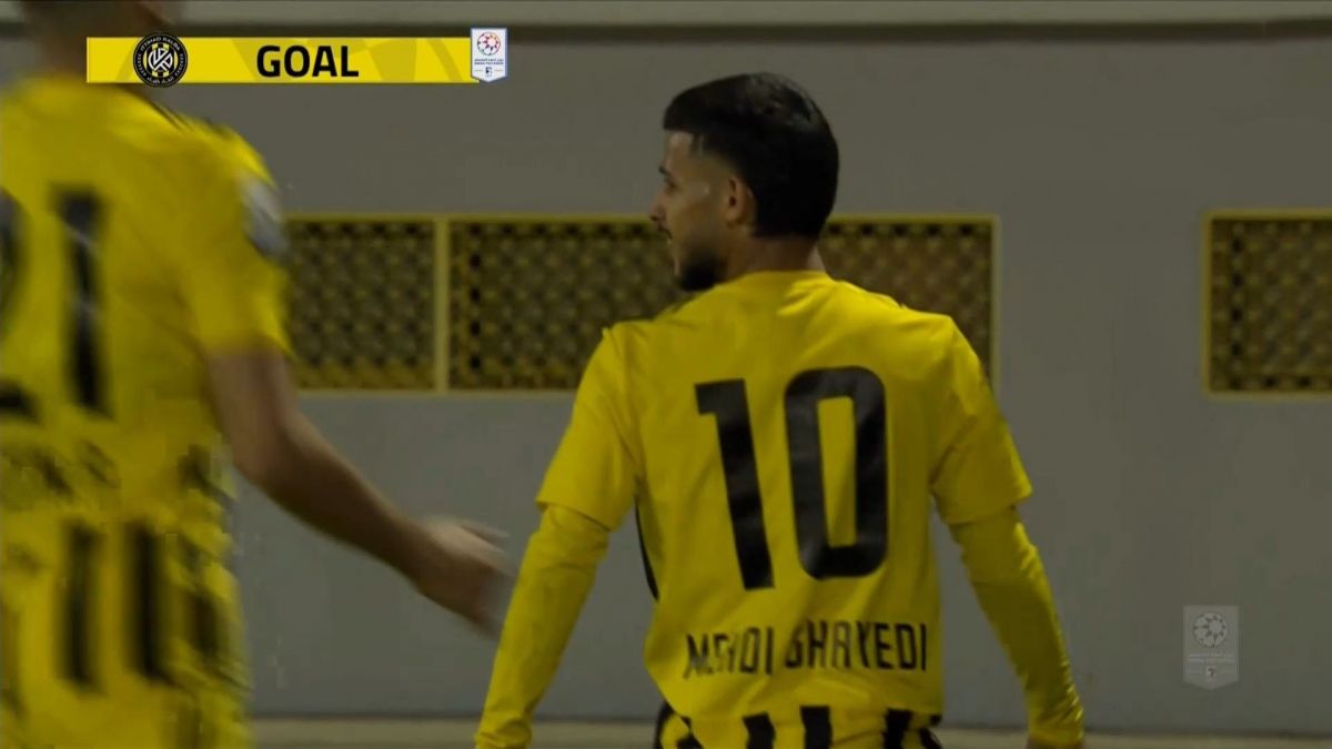 گل اول الاتحاد کلبا به البطائح (مهدی قایدی)