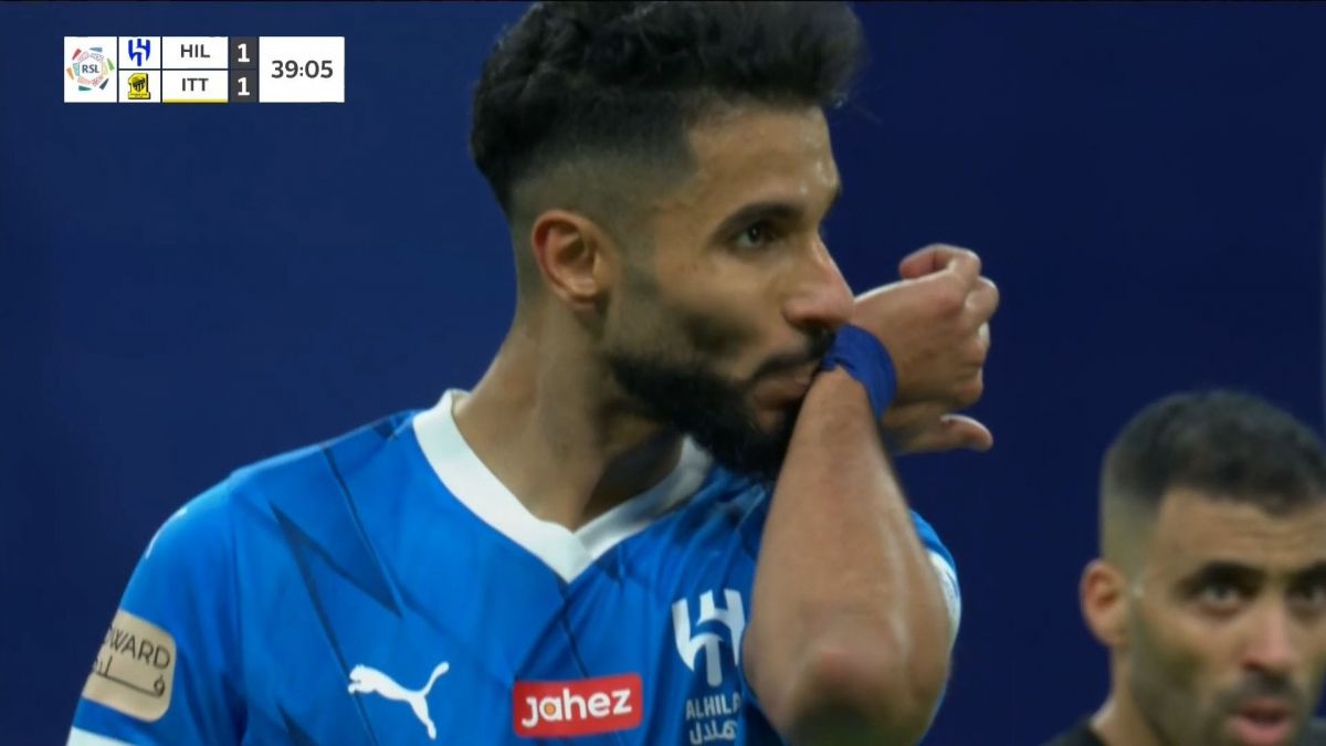 گل اول الهلال به الاتحاد (صالح الشهری)