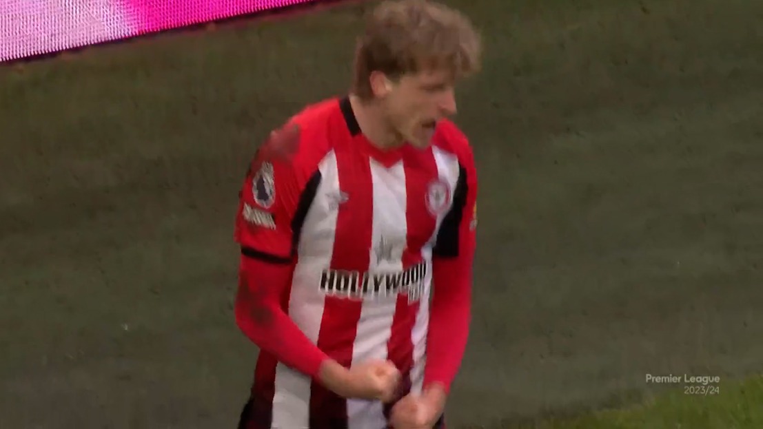 گل اول برنتفورد به چلسی (مدس روئرسلف)