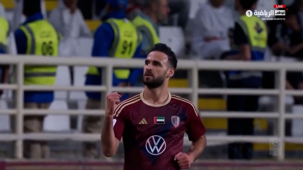 گل اول الوحده امارات به الجزیره امارات (احمد نوراللهی)