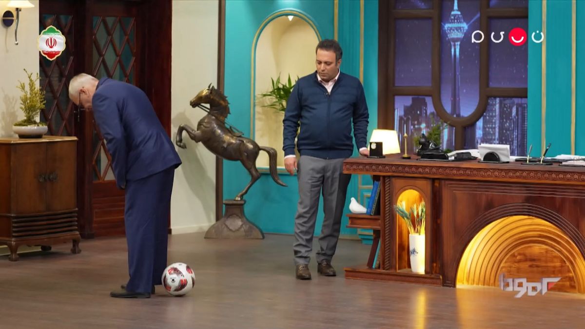 برمودا/ چالش فوتبالی با علی فتح الله زاده