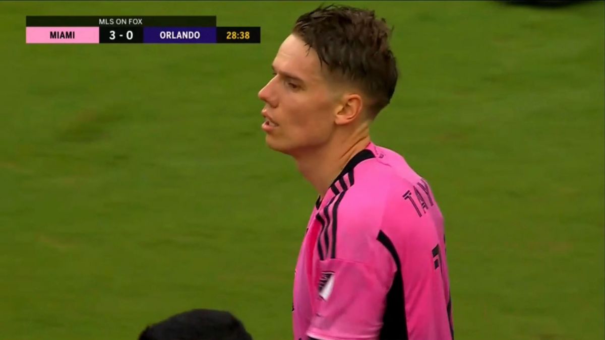 گل سوم اینتر میامی به اورلاندو سیتی (تیلور با پاس سوارز)