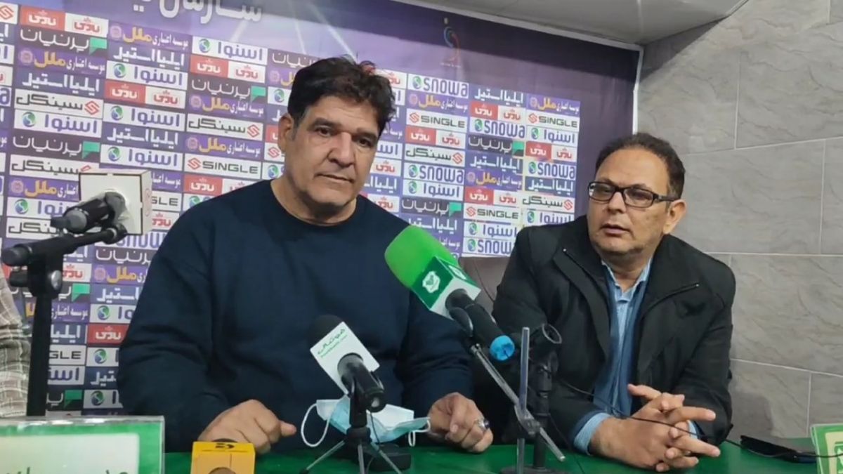 اختصاصی/ صحبت های رضا مهاجری سرمربی خیبر خرم آباد بعداز بازی با چادرملو