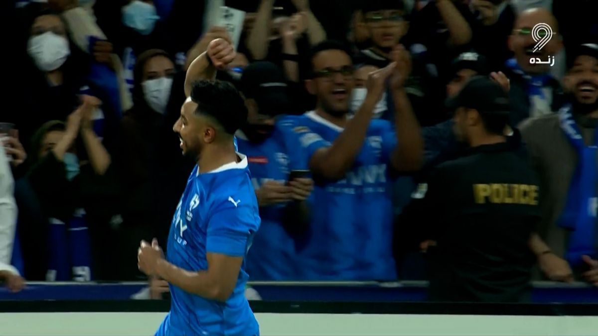 گل دوم الهلال عربستان به الاتحاد عربستان (سالم الدوساری)
