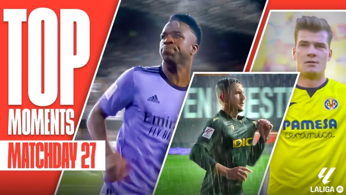 از هت تریک وینسیوس تا گلزنی خوان ماتا؛ برترین لحظات لالیگا در هفته 27