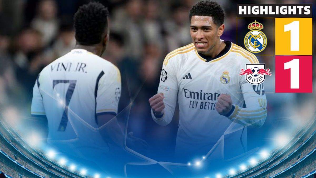 خلاصه بازی رئال مادرید 1-1 آربی لایپزیش