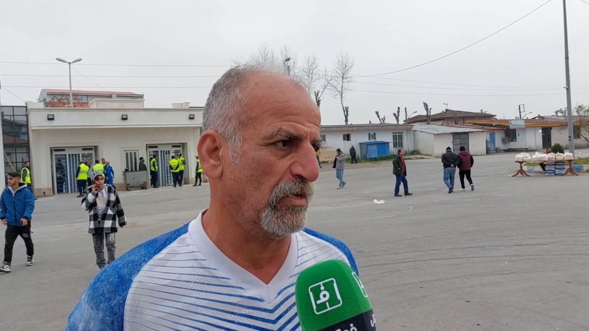 اختصاصی/ گفت و گو با هواداران ملوان قبل از شروع مسابقه با گل گهر