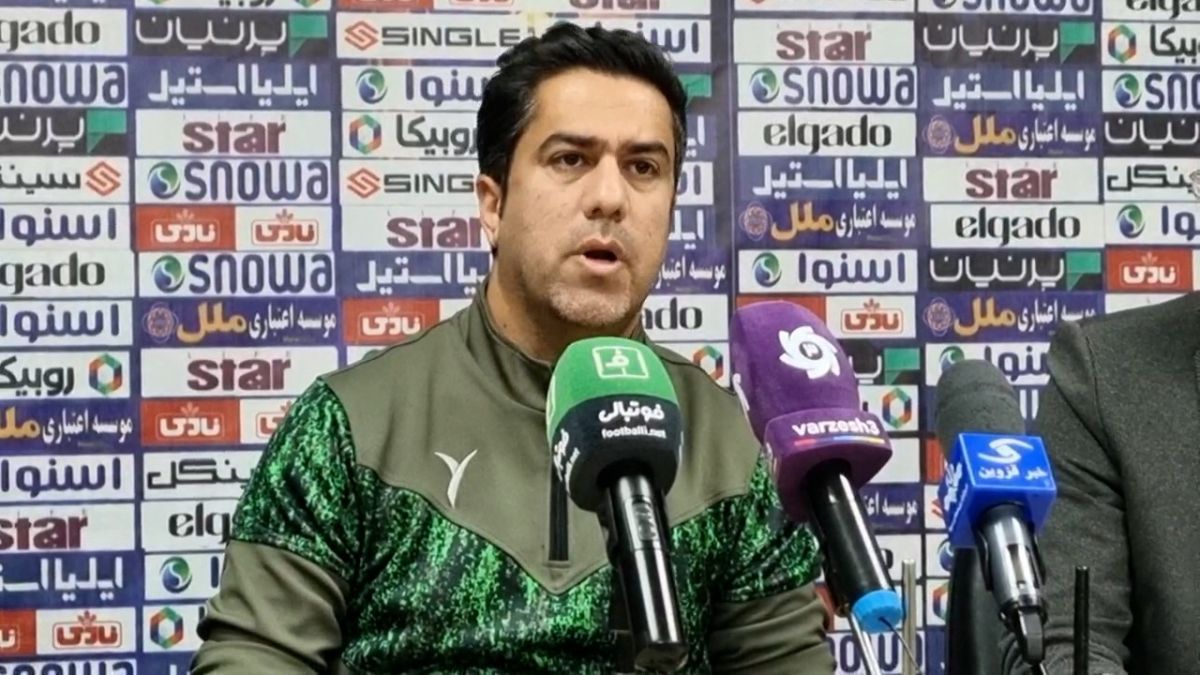 اختصاصی/ نشست خبری قبل از دیدار آلومینیوم - شمس آذر قزوین
