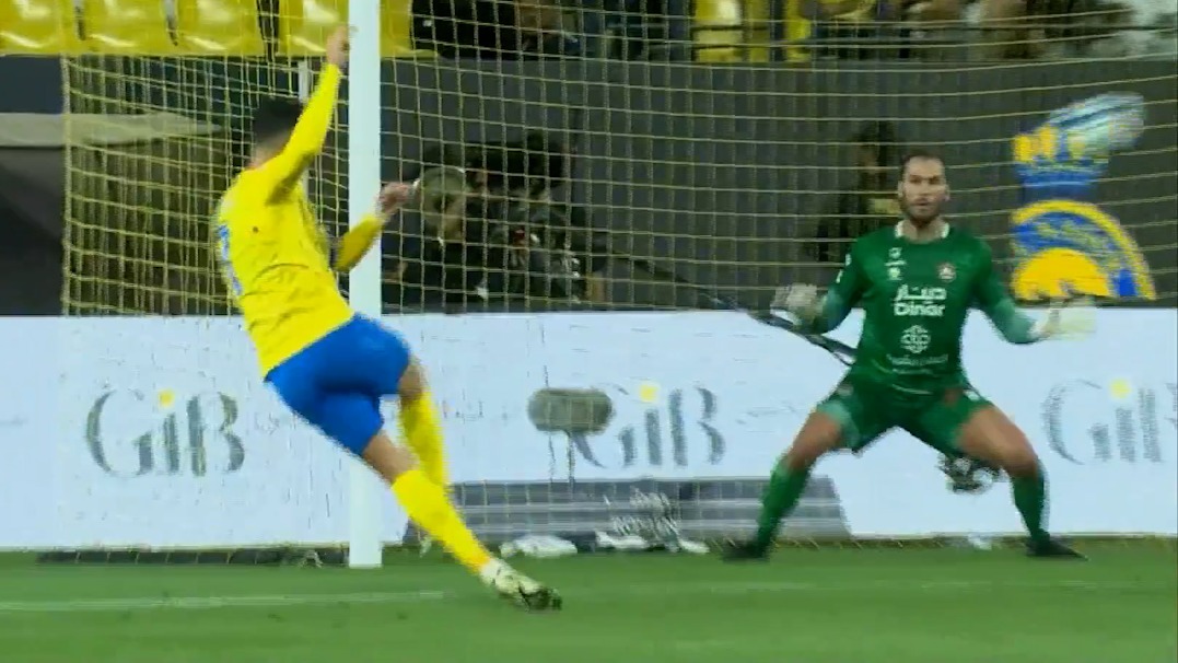 گل اول النصر به الرائد (آیمن احمد) / تاثیرگذاری رونالدو