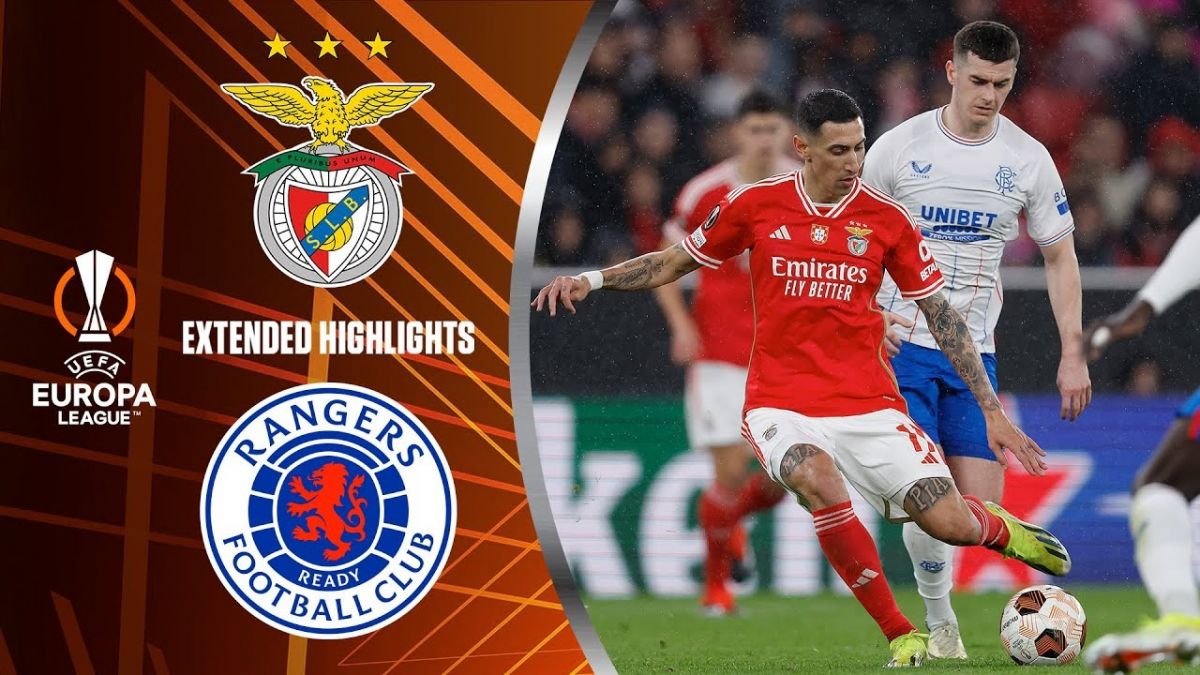 خلاصه بازی بنفیکا 2-2 رنجرز