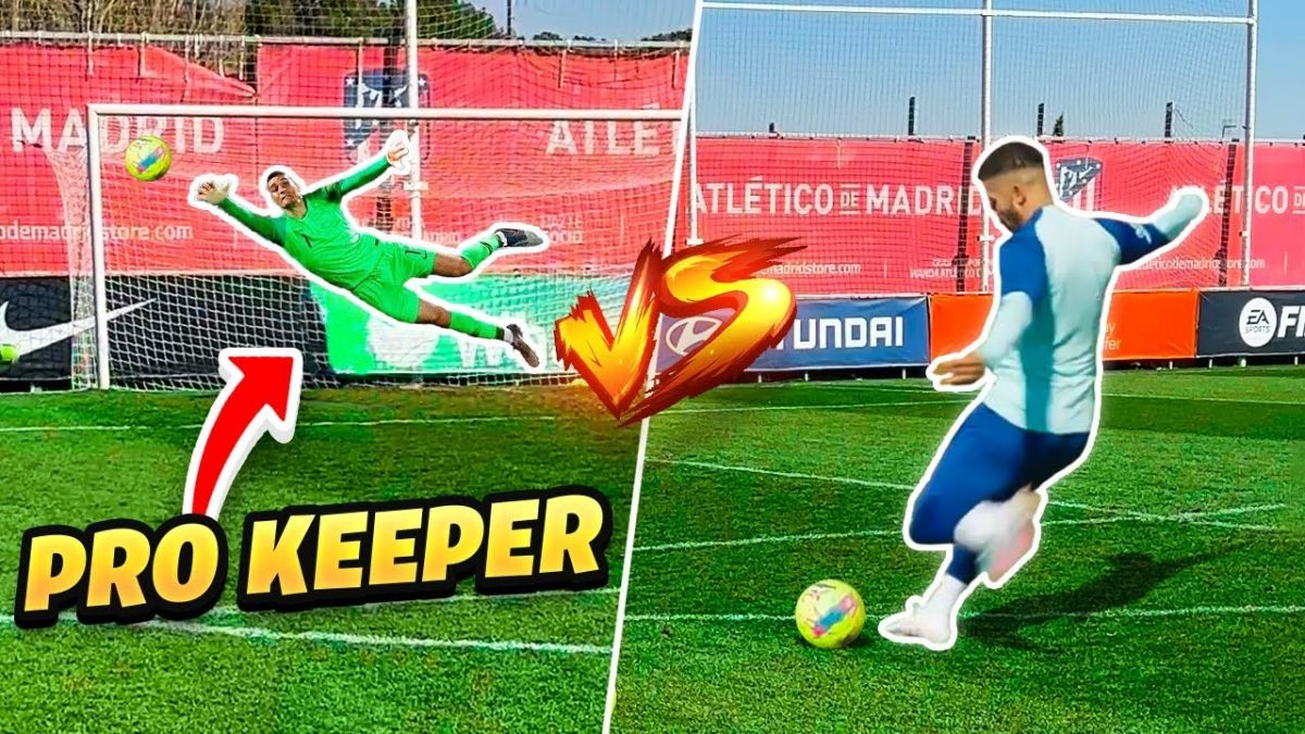 چالش شوتزنی حرفهای در مقابل دروازه بانهای حرفهای (زیرنویس فارسی)