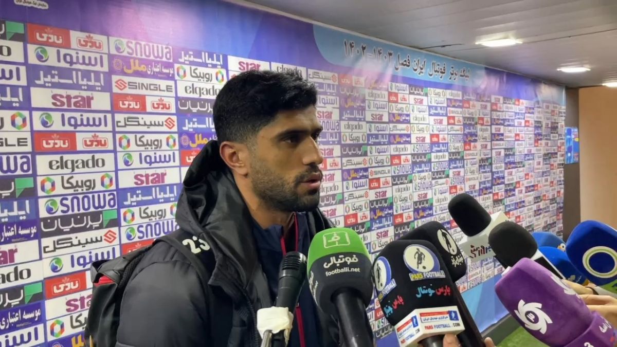 اختصاصی/ صحبت های دانیال اسماعیلی‌فر در پایان بازی پرسپولیس و فولاد