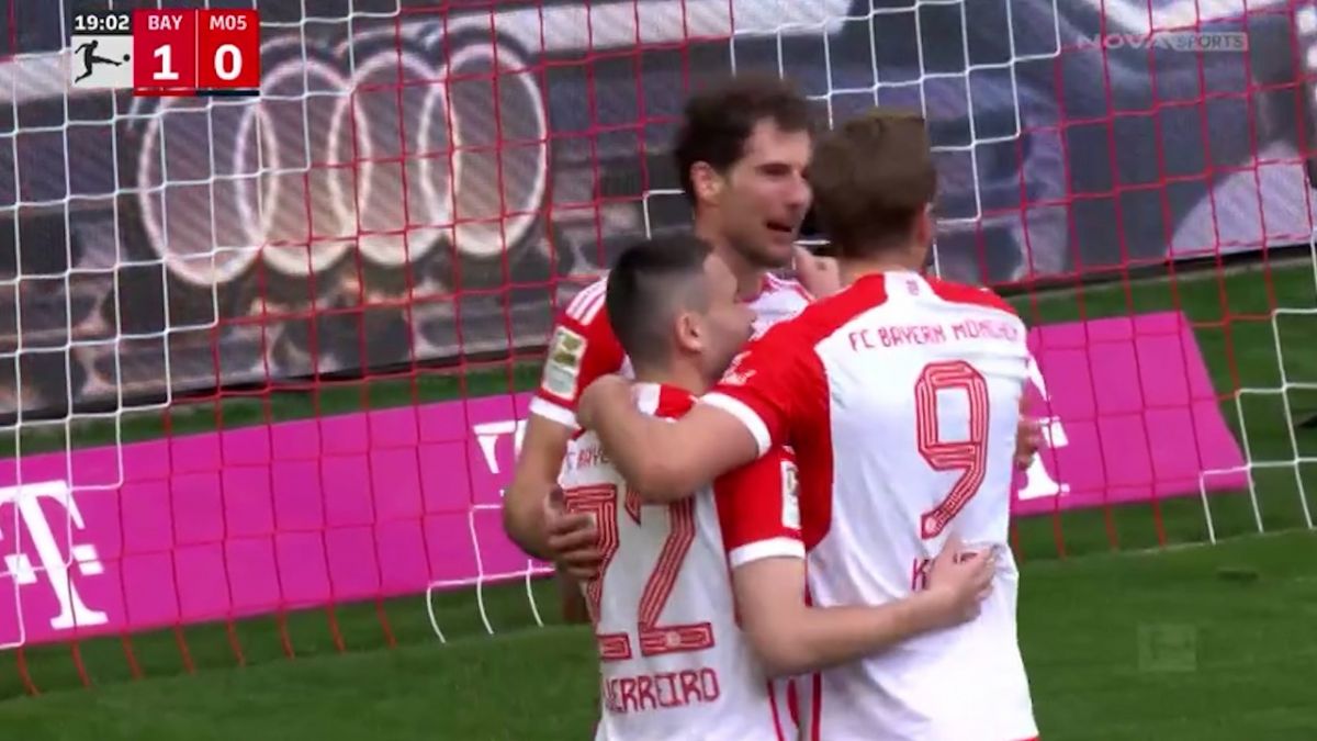 گل دوم بایرن مونیخ به ماینتس (گورتسکا)