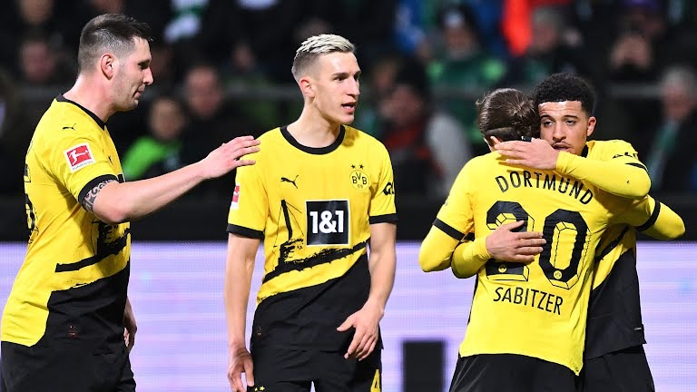 خلاصه بازی وردربرمن 1-2 دورتموند