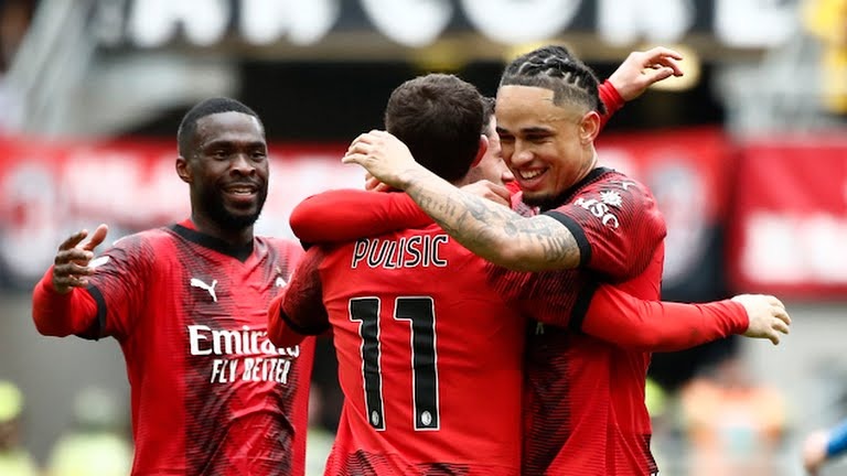 گل اول میلان به امپولی (کریستین پولیشیچ)