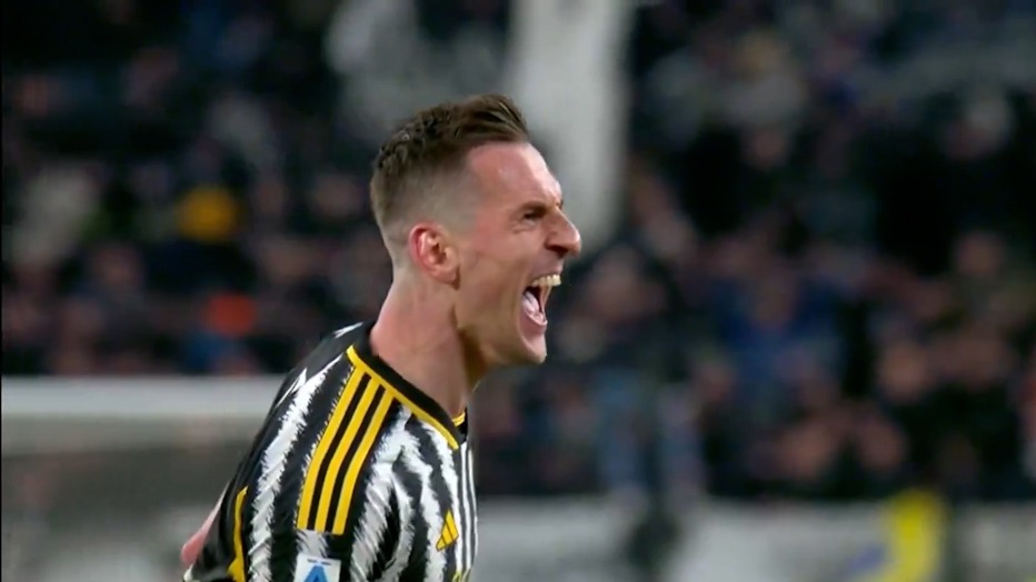 گل دوم یوونتوس به آتالانتا (میلیک)